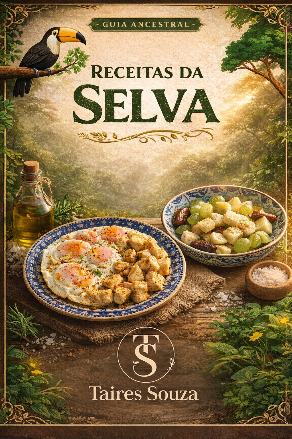 Capa Ebook Receitas da Selva